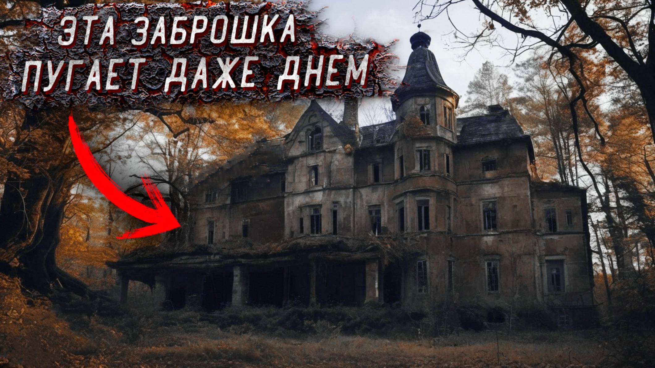 Заброшенный Замок! Здесь Страшно даже днём