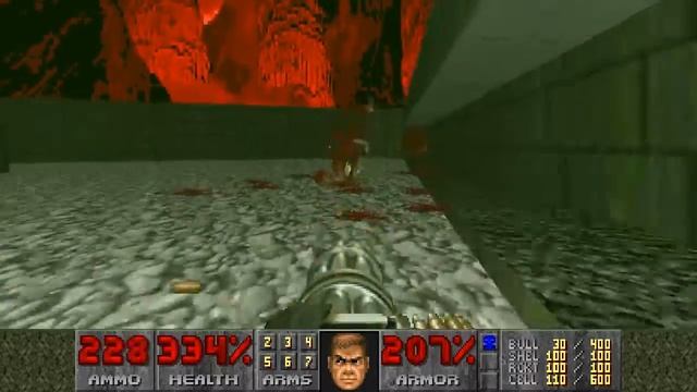 Brutal Doom V20 (100% Walkthrough) - Ultimate Doom - E3 M9 - Warrens смотреть онлайн
