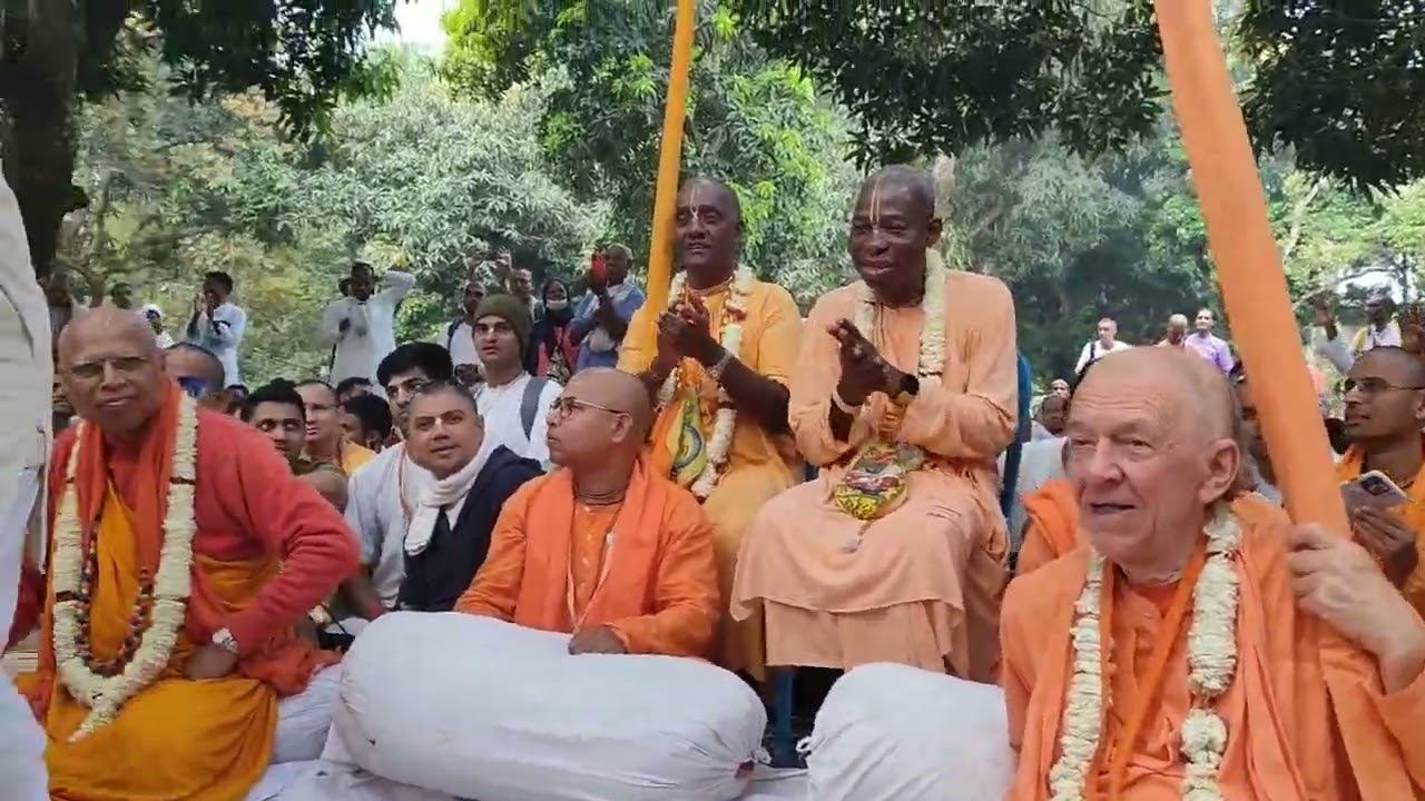 13.03.2024 -  День 2 -  Клип:  киртан, на катхе, в лагере