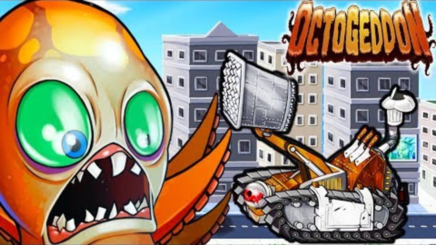 ЛУЧШЕ НЕ ЗЛИТЬ ОСЬМИНОГА! Осьминог МУТАНТ Уничтожает ГОРОДА - Octogeddon смотреть онлайн