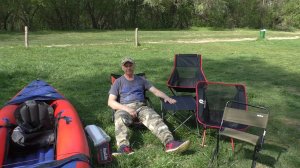 Какие туристические кресла выбрать для водного похода. Самые удобные или самые лёгкие.