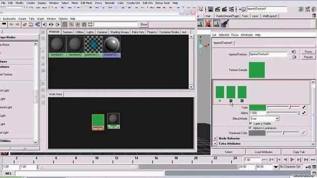 Layered Texture In Maya Tutorial смотреть онлайн