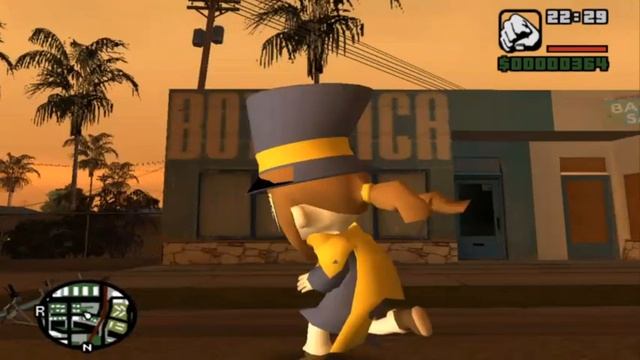 San Andreas Time a Hat Неожиданное появление девочки-фокусницы [видео] смотреть онлайн