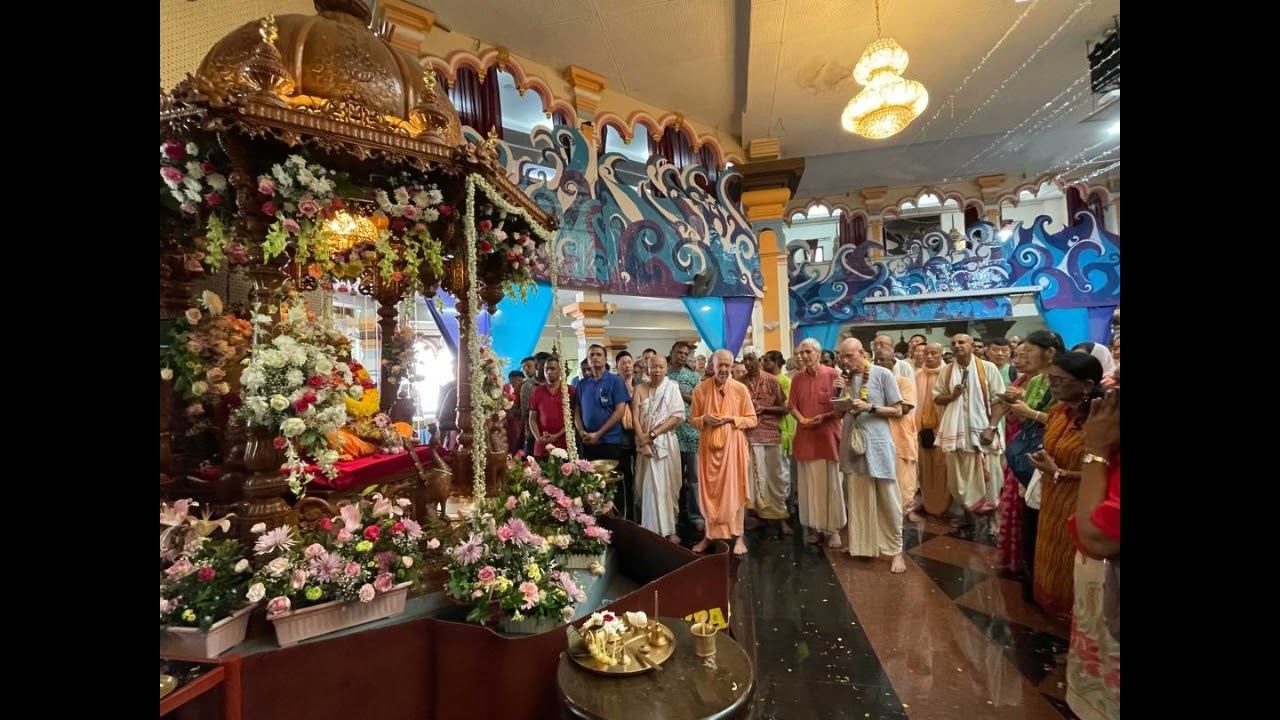 27.08.2024 - Лекция на день явления Шрилы Прабхупады - англ-рус