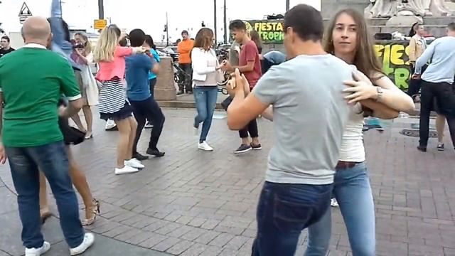 Sandunguera Party на Стрелке ВО (06.08.2016). Студия Fiesta Tropical. DJ Vorobei (2)