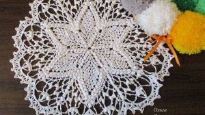 САЛФЕТКА "ГОРТЕНЗИЯ КИУШУ". ЧАСТЬ 2