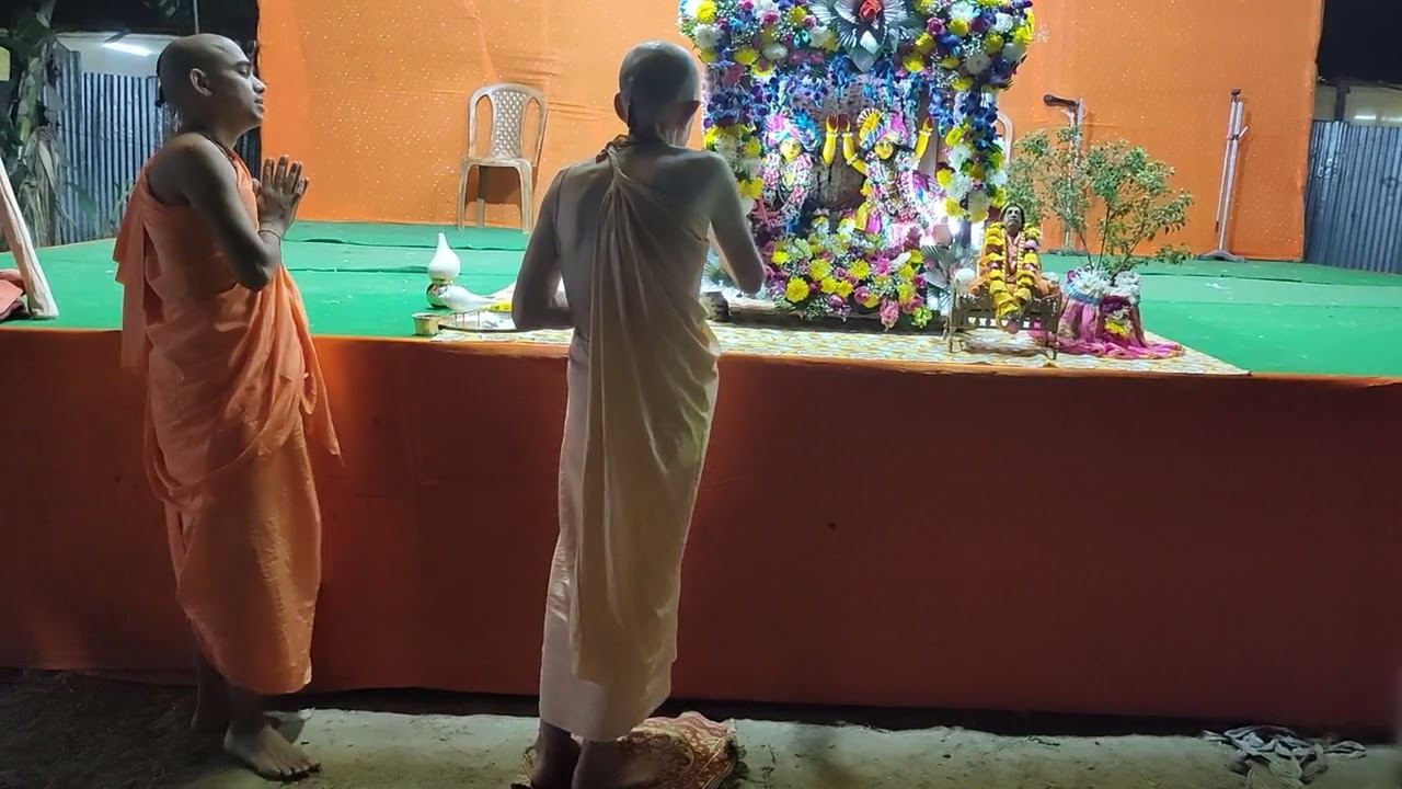BVV Narasimha Swami, Navadwip Mandala Parikrama 2023 (Day 2): Mangala Arati, 24.02.2023