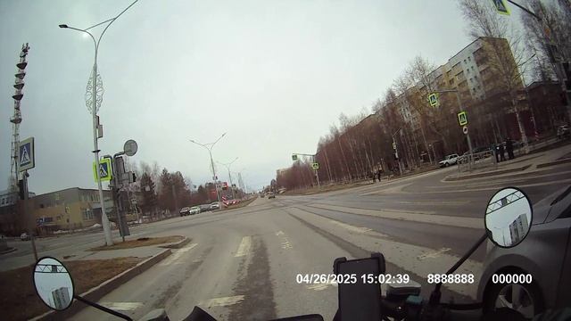 Катаюсь по городу Нижневартовск (промзона-город). 4 часть. смотреть онлайн