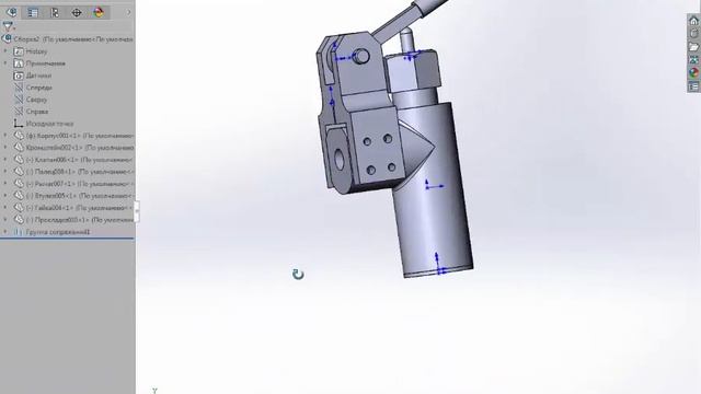 SolidWorks Tutorials. Урок 10. Сборка смотреть онлайн