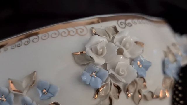 Шкатулка фарфор, Кисловодск. Редкость