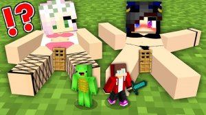 Крошечный апокалипсис Майки и Джей Джей— Мультик с Персонажами Майнкрафт