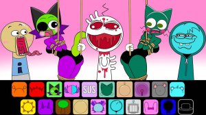 Incredibox Sprunki OC New Love MOD UPIN & IPIN X RAT DANCE