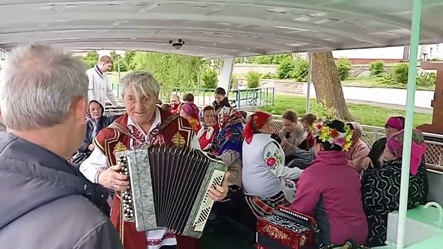 Найгрыш на гармоніку. Водная прагулка па рацэ Прыпяць на цеплаходзе 