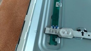 Samsung Замена LED подсветки  /TV LED backlight replacement / Reemplazo de retroiluminación LED
