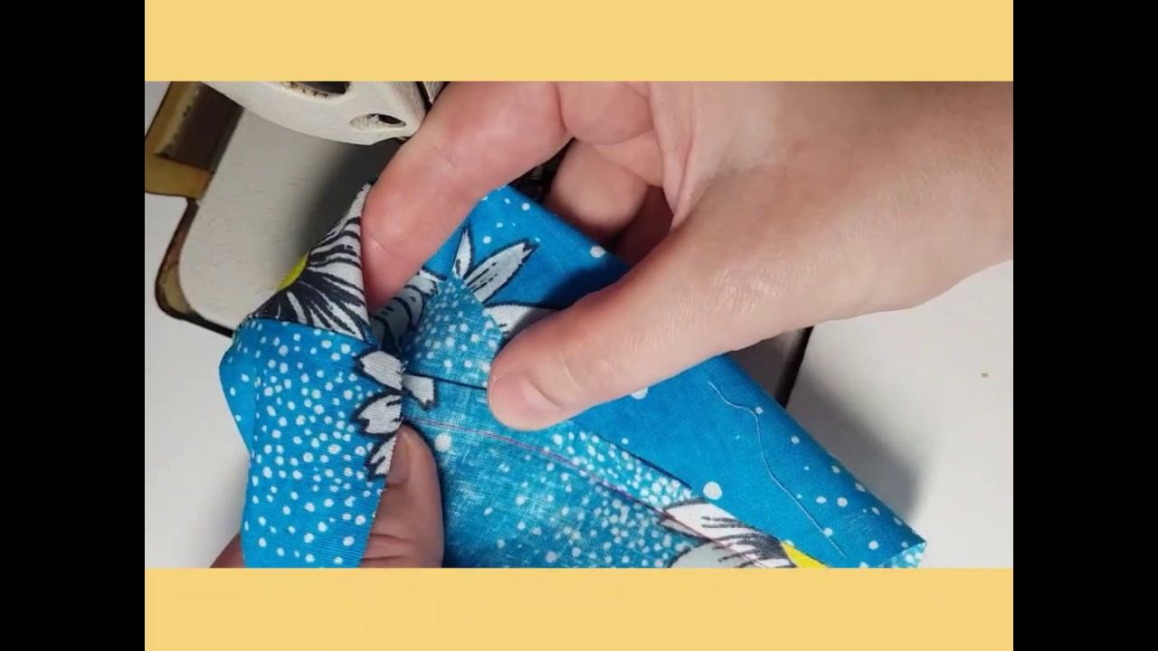 Как сделать двойной бельевой шов, московский или " американка", подгибка с закрытым срезом. смотреть онлайн