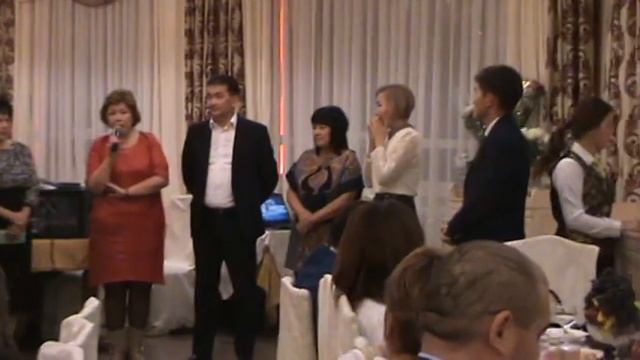 Тост Аскар ага-Нагима тате, Нуржамал тате и другие на 45 летии Гульжан