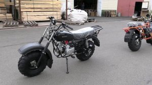 Мотоцикл с задним ходом СКАУТ 3Р-125. Теперь и подешевле, с двигателем 125 куб.см.