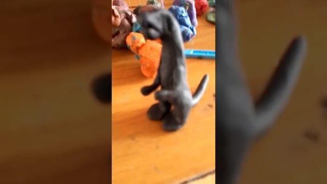 Годзилла из пластилина  Годзилла против мотры