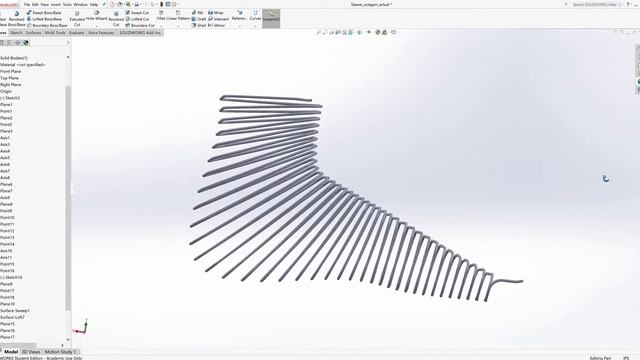SOLIDWORKS Student Edition Academic Use Only Sleeve octagon actual 7 12 2018 8 59 21 PM смотреть онлайн