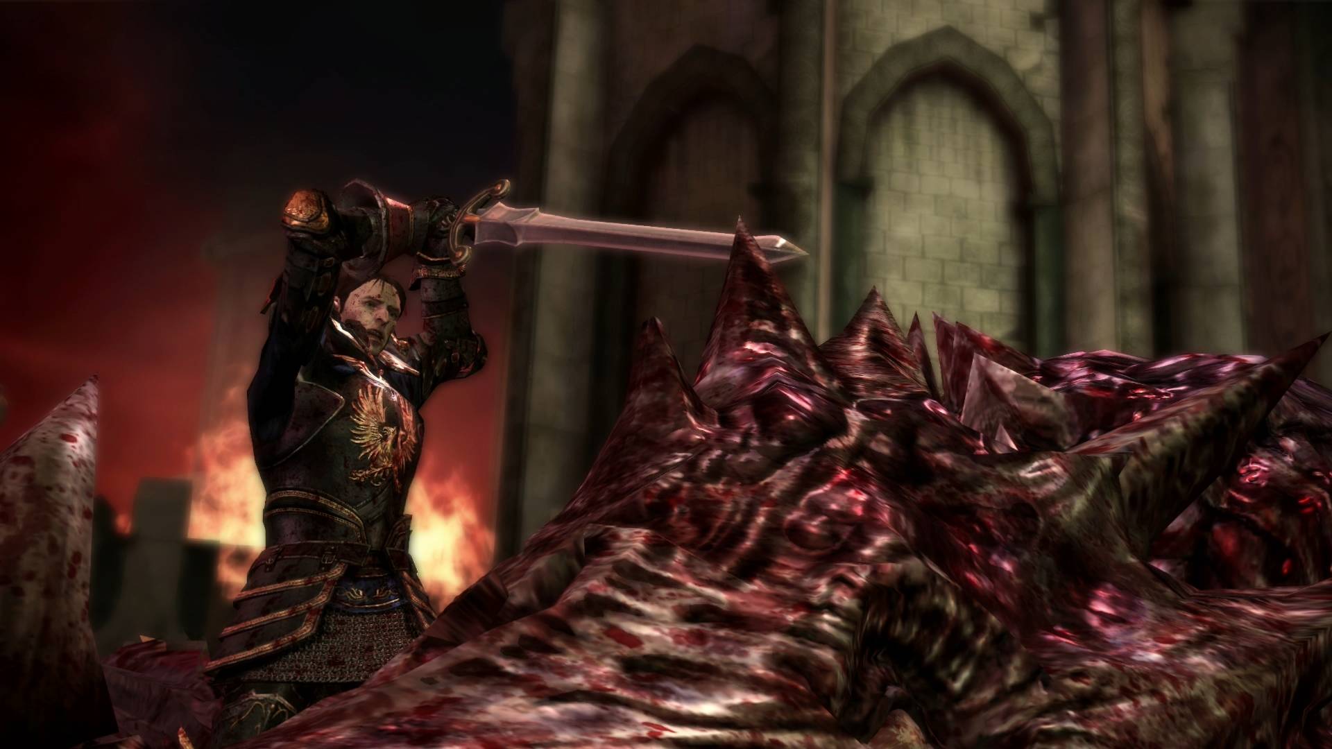 Dragon Age Origins Убийство Архидемона Финал смотреть онлайн