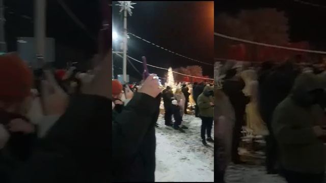Церемония зажжения главной ёлки нашего города!