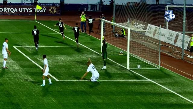 Гол - Е. Тунгышбаев. Аксу - Шахтер 1:0. 15 тур. Чемпионат 2022