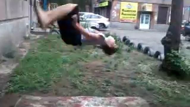 Не удачный паркур