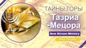Недельный разбор Торы Тазриа-Мецора / Левит12:1 — 13:59; 14:1 — 15:33/ Яна Титова NSM