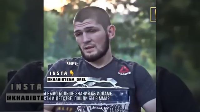 Хабиб признает мма харам