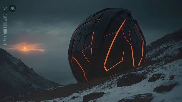 MYSTERIOUS ORB In The SNOWY PEAKS