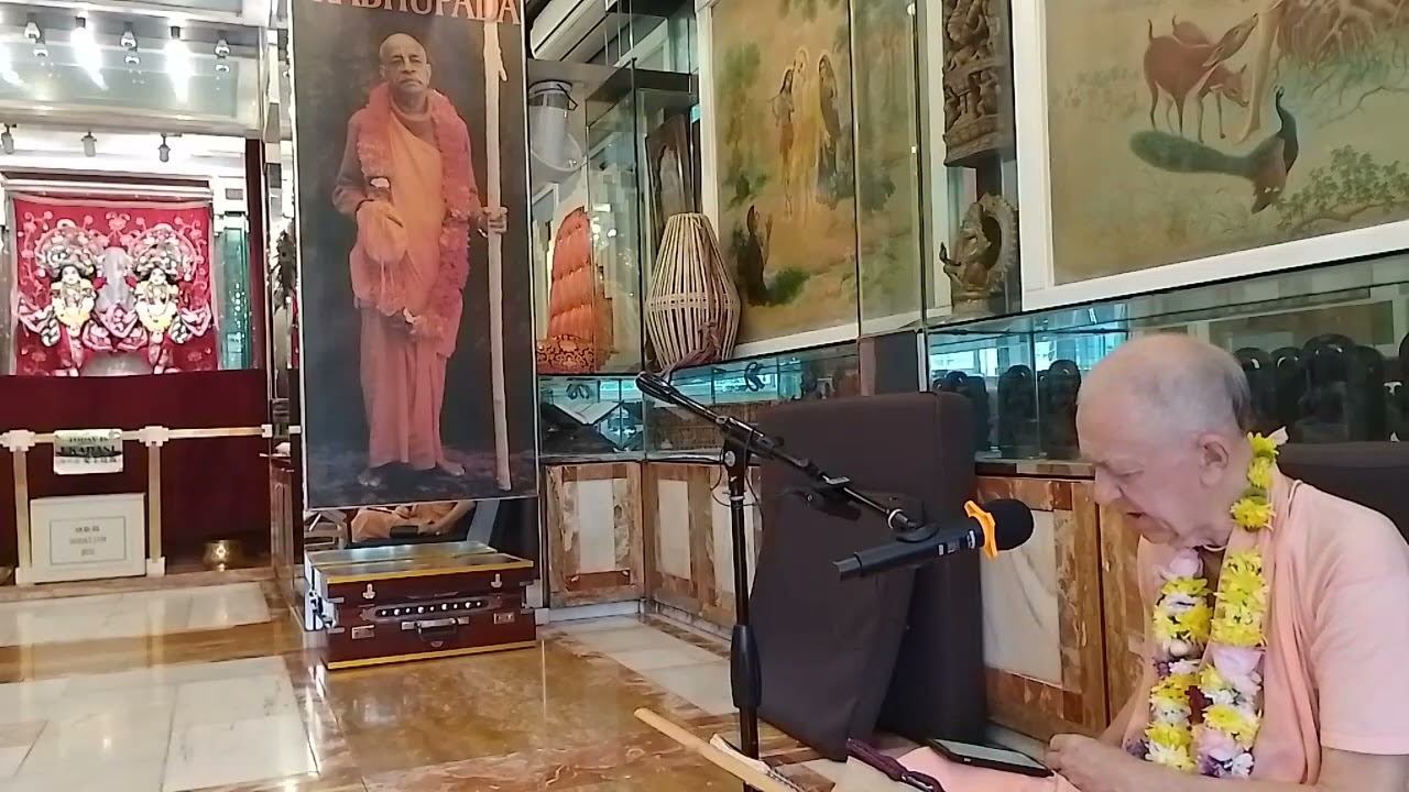 25.10.2023  - Утренний ШБ 11.28.39-40 -  Гонконг - БВВ Нарасимха Махарадж (англ-рус)