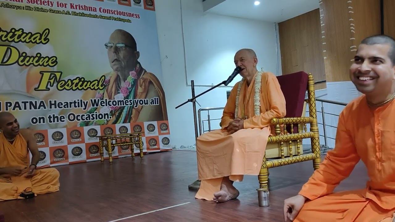 Что такое жизнь брахмачари - Лекция для брахмачари, часть 1 - Сафари-2023 - Патна - 21.03.2023