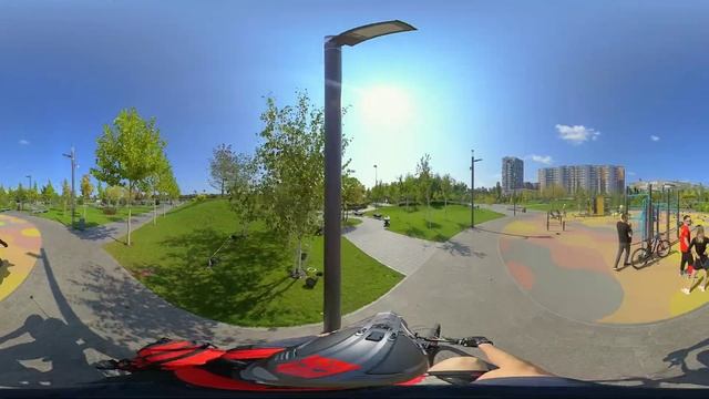 Сквер Прибрежный в г Днепр в режиме VR360 смотреть онлайн