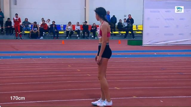 Regional Indoor Championship Of Russia. High Jump. Girls U18-U20