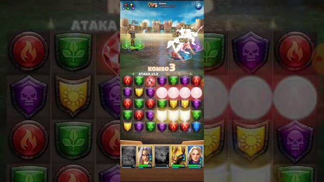 Empires & Puzzles , верь до последнего, 2+3 , 3400 vs 4253 с Царапиной по центру :), смотреть онлайн
