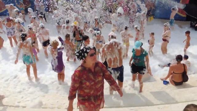 пенная вечеринка. Кемер. КвинсПаркОтель смотреть онлайн