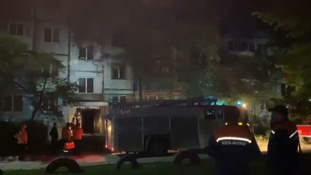 Пожар в бельцкой многоэтажке смотреть онлайн