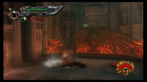 GOD OF WAR 2 TITAN MODE 43 WALKTHROUGH 100% - CAMERA DELLA FENICE