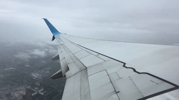 Руление и взлёт Боинг 737-800NG А/К Pobeda airlines "RA-73306" в Шереметьево