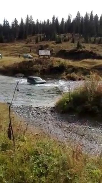 Ергаки каменный город переправа 2017 август Terrano