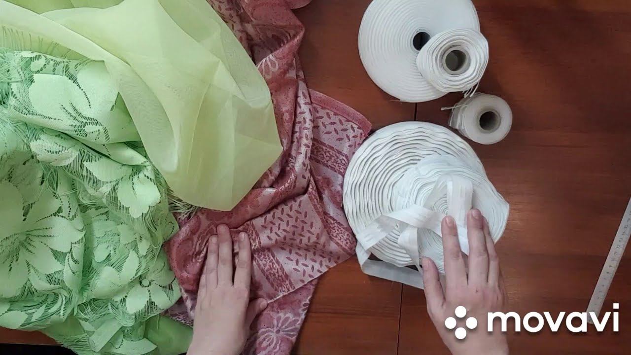 Как сшить шторы и правильно выбрать шторную ленту (часть 1) смотреть онлайн