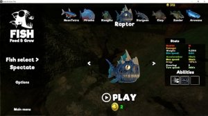 Играю в фид энд гроу фиш на болоте! КАК ВЫЖИТЬ?! Feed and grow fish