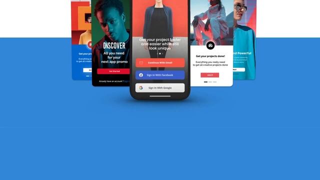 Unique App Promo | after effects free download смотреть онлайн