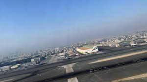 Взлёт из аэропорта Дубай (DXB). Аэрофлот, B777.