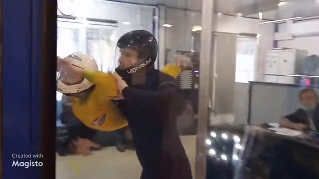 Полеты в Аэротрубе на программе "Мир твоих возможностей" смотреть онлайн