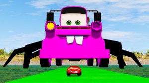 МАМА-РОЗОВЫЙ МОНСТР охотится на Маккуина! Сможет ли он сбежать? | BeamNG Drive