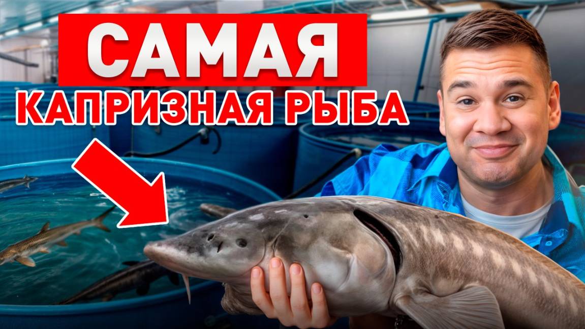 Как вырастить рыбу весом в ТОННУ? | Разведение стерляди, осетра, форели | Своя еда |Рыбное хозяйство смотреть онлайн