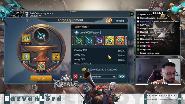 🔴[LIVE] NEW UPDATE, NEW FREYA SKIN, DENVILLE 5 STARS AND NEW WEAPONS RELEASED !! Mobile Royale смотреть онлайн
