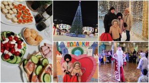 Продолжаем праздновать Новый годСъездили за подарками и на Новогоднее представление.