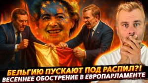 БЕЛЬГИЮ ПУСКАЮТ ПОД РАСПИЛ? | ВЕСЕННЕЕ ОБОСТРЕНИЕ В ЕС